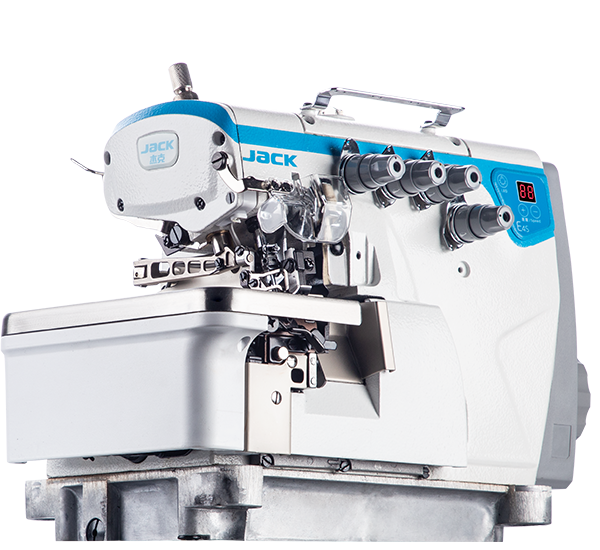 Jack E4S Thread Standard Overlock Machine with Feeding Selector