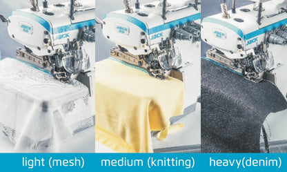 Jack E4S Thread Standard Overlock Machine with Feeding Selector