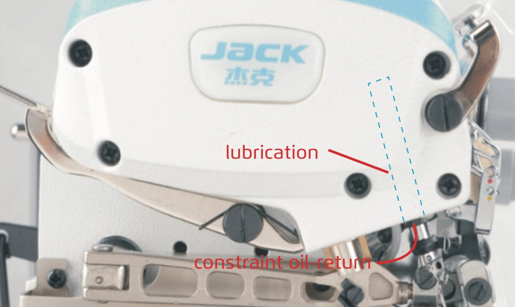Jack E4S Thread Standard Overlock Machine with Feeding Selector
